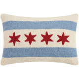 Chicago Flag Pillow
