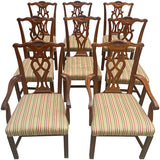 22" Unfinished Vintage Chair Set of 7 #08915