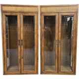 26" Unfinished 2 Door Vintage Hutch Top Set of 2 #08805