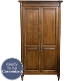 39" Unfinished 4 Door Davis Vintage Hutch #08995