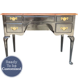 40" Unfinished 4 Drawer Pennsylvania House Vintage Console Table #08912
