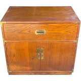 30" Unfinished 2 Door 1 Drawer Bernhardt Vintage Buffet #08982