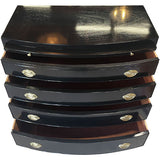 38" Finished 4 Drawer Irwin Vintage Dresser #08790