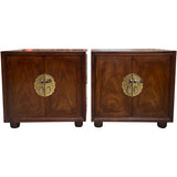 24" Unfinished 2 Door Vintage Side Table Set of 2 #08820