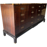 72" Unfinished 9 Drawer Henredon Vintage Dresser #08768