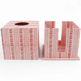 5" Red Floral Tissue Box | ready to ship!
