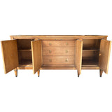 72" Unfinished 4 Door Vintage Buffet #08844