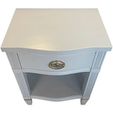 19" Finished 1 Drawer  Bassett Furniture Vintage Single Nightstand #07972