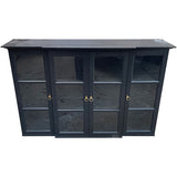 67" Unfinished 4 Door Vintage Hutch Top #08798