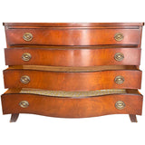 46" Unfinished 4 Drawer Vintage Drexel Dresser #08856