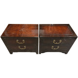 25" Unfinished 2 Drawer White Fine Furniture Vintage Nightstand Set of 2 #08903