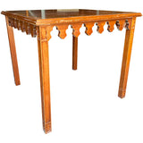 34" Unfinished Vintage Console Table #08960
