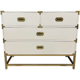 44" Finished 4 Drawer Vintage Dresser #08988