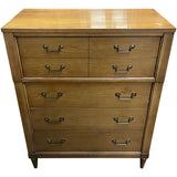 36" Unfinished 5 Drawer Century Vintage Tallboy #08932