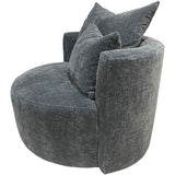 43" Leander Swivel Chair
