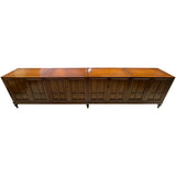 128.5" Unfinished 8 Door Vintage Buffet #08919