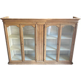 64" Unfinished 4 Door Vintage Hutch Top #08952