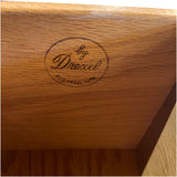 70" Finished 9 Drawer Drexel Vintage Dresser #08721