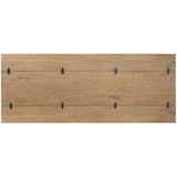 82" Driftwood Flip Top Console Table | ready to ship!