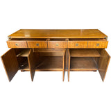 66" Unfinished 4 Door 3 Drawer Drexel Vintage Buffet #08858