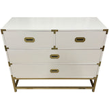 44" Finished 4 Drawer Vintage Dresser #08988