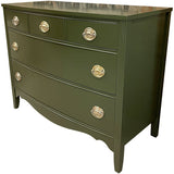 44" Finished 3 Drawer Vintage Dresser #08989