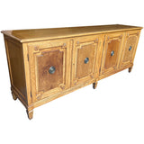 81.5" Unfinished 4 Door Baker Furniture Vintage Buffet #08831