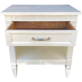 23" Unfinished 1 Drawer Vintage Single Nightstand #08983