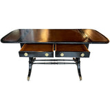 37.5" Finished 2 Drawer Vintage Table #07016