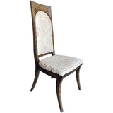 18" Unfinished Vintage Chair Set of 9 #08946