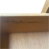 25" Unfinished 3 Drawer American Of Martinsville Vintage Nightstand Set of 2 #08922