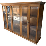 61.25" Unfinished 4 Door Vintage Hutch Top #08938