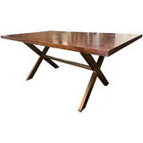 72'' Unfinished Vintage Table #08832
