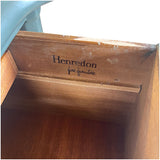 72" Finished 9 Drawer Vintage Henredon Dresser #08862