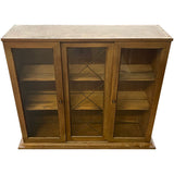 50" Unfinished 2 Door Vintage Hutch #08787