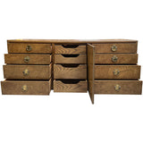 67.75" Unfinished 1 Door 8 Drawer Thomasville Vintage Buffet #08814