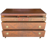 50" Unfinished 3 Drawer Revell & Co. Chicago Vintage Dresser #08905
