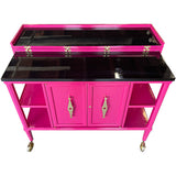40" Finished 2 Door Tomlinson Vintage Bar Cart #08668