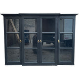 67" Unfinished 4 Door Vintage Hutch Top #08798