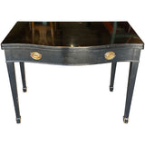 20"-76" Unfinished 1 Drawer Vintage Expandable Table #08986