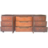 77.5" Unfinished 2 Door 6 Drawer Heritage Vintage Buffet #08879