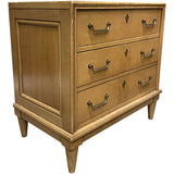 25" Unfinished 3 Drawer Vintage Single Nightstand #08902
