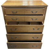 36" Unfinished 5 Drawer Century Vintage Tallboy #08932