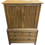 40" Unfinished 2 Door 3 Drawer Vintage Hutch #09030