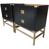26.5" Unfinished 2 Drawer Hickory Manufacturing Co. Vintage Nightstand Set of 2 #08935
