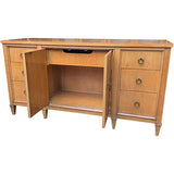 62" Unfinished 2 Door 6 Drawer Vintage Buffet #08828