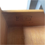 23" Unfinished 2 Drawer Basic Witz Vintage Nightstand Set of 2 #08898
