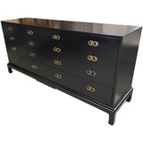 72" Finished 9 Drawer Henredon Vintage Dresser #08768