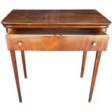 30" Unfinished 1 Drawer Vintage Console Table #08987