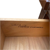 24" Unfinished 2 Drawer American Of Martinsville Vintage Single Nightstand #08997